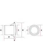 difusor DVK dimensoes