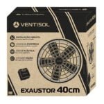 exaustor axial 40cm ventisol embalagem