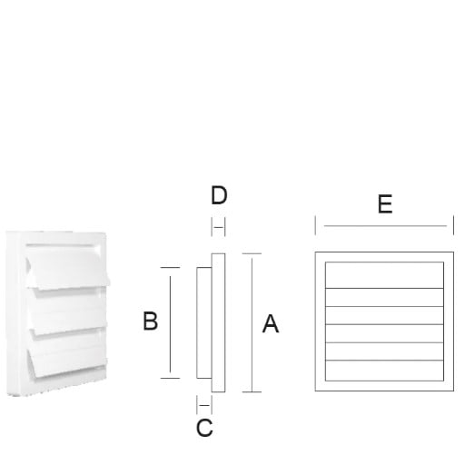 grelha GVAF dimensoes
