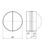 valvula anti retorno dimensoes