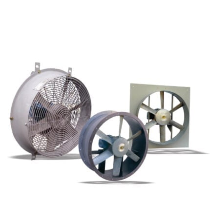 exaustores axiais industriais soler e palau otam afc