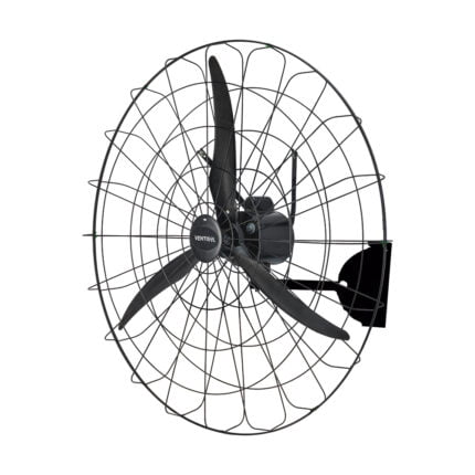 ventilador parede industrial fixo 1m 100cm ventisol grades metalicas preto