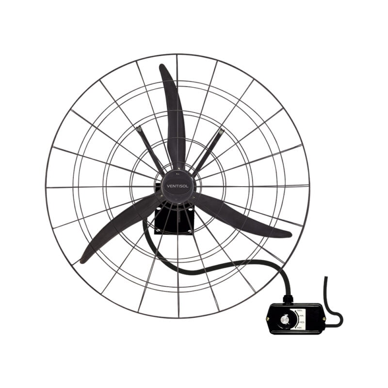 ventilador parede industrial fixo 1m 100cm ventisol metalico frente
